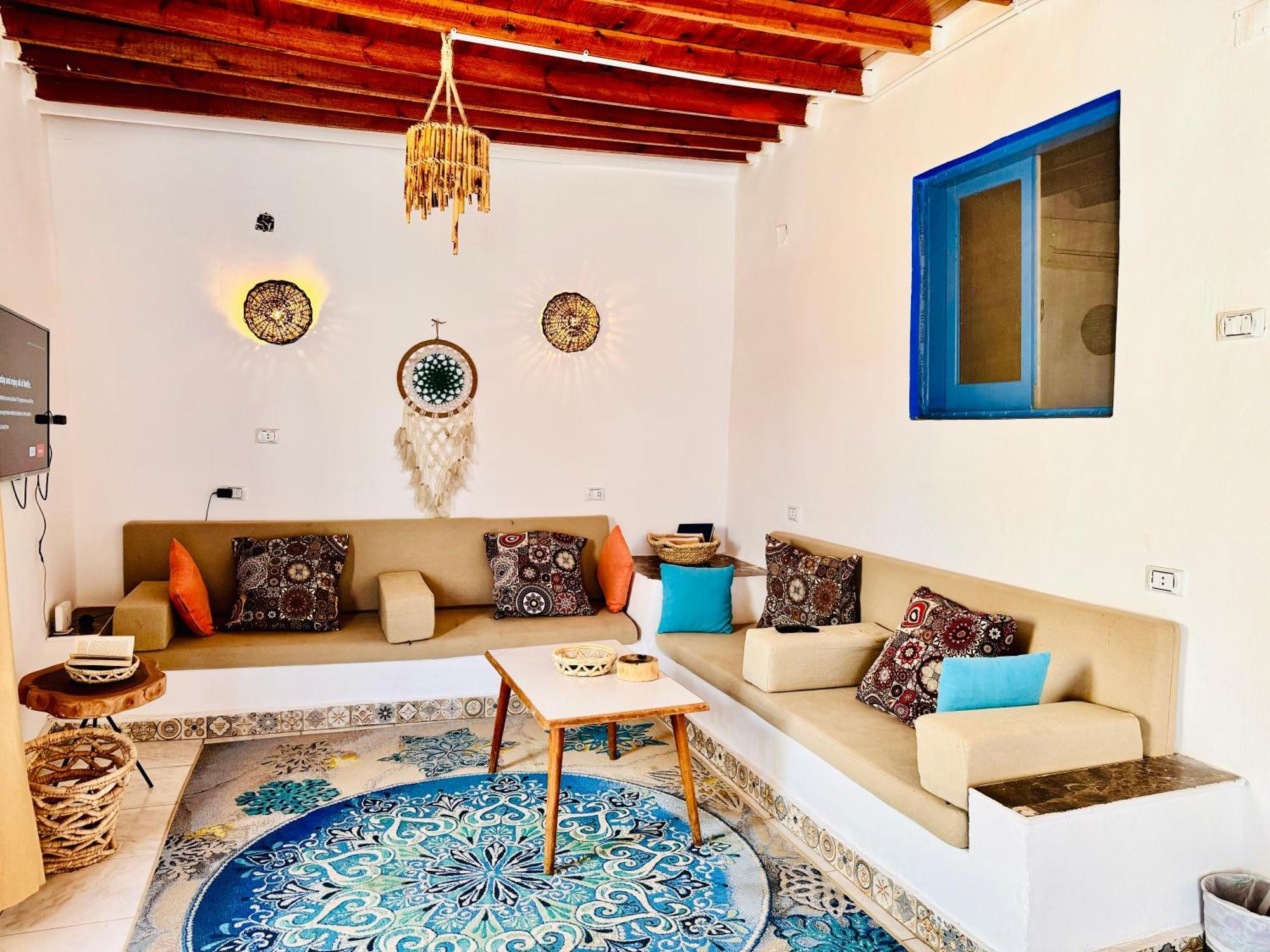 Blue Villa In Lighthouse Dahab Exterior foto